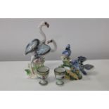 A Beswick pottery figure (925) and other.