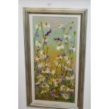 An original framed piece of artwork by Rozanne Bell with COA 86cm x 55cm Collection Only