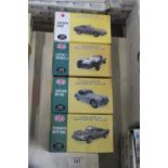 Four new boxed Atlas 1:43 scale model cars