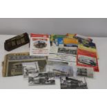 A selection of tram related ephemera