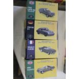 Four new boxed Atlas 1:43 scale model cars