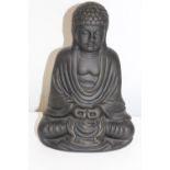 A seated Budha figure h25cm