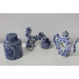 Three pieces of Chinese ceramics