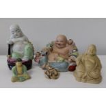 A selection of Chinese Budha figures