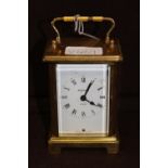 A working French Bayard 8 day carriage clock