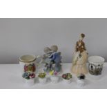 A selection of collectable ceramics