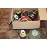 A box full of collectable ceramics & other