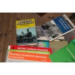 A job lot of steam train related books & other ephemera