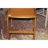 A mid century side table 46x46x48 Collection Only