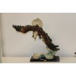 A large resin Eagle sculpture ( La Anino Collection)
