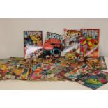 A selection of Marvel comics