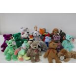 A collection of TY Beanie Babies & other