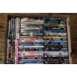 A large box of DVD's