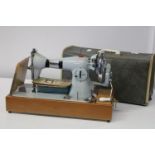 A vintage Pinnock sewing machine (un-tested) Collection Only
