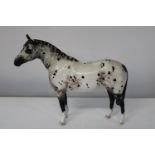A large Beswick horse (one part of ear missing) 23cm x 20cm