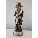 A ceramic Napoleon figurine Height 30cm