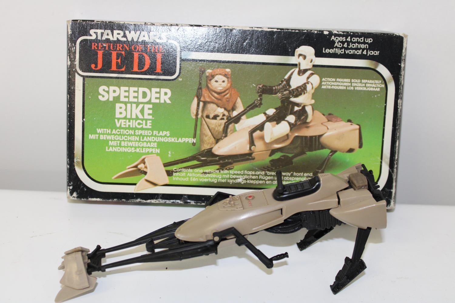 A boxed Star Wars 1980's Speeder Bike