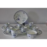 A pretty Royal Doulton "Lucien" tea service 21 pieces