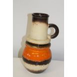 A West German art pottery vase Height 28cm