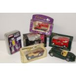 A selection of boxed die-cast models & other