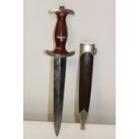 A re-production German Dagger. Dagger length 34cm
