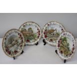 Four Royal Albert "Four Season" collectors plate 20cm in dia