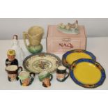 A selection of collectable ceramics