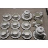 A Royal Doulton Strawberry Fayre tea service (29 pieces)