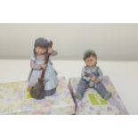 Two boxed limited edition Elisa figures (Fiel Amigo & Dulces Momentos)