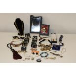 A job lot of new costume jewellery & other