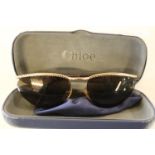 A pair of genuine Chloe sunglasses