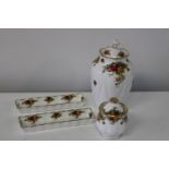 Four Royal Albert OCR pieces