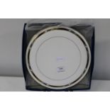 A boxed Royal Worcester cake plate "Raffles" 28.5 cm in dia