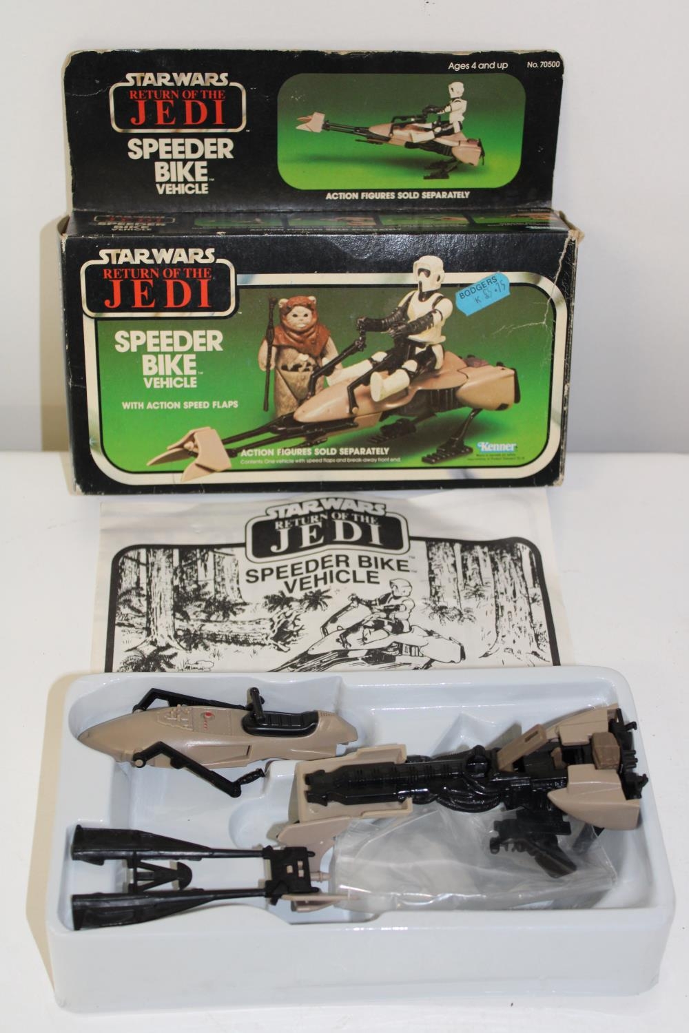 A boxed Star Wars 1980's Speeder Bike