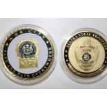 Two American State Trooper medals