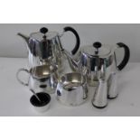 A quality Walker & Hall silver plated tea service.