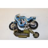 Two motorbike models