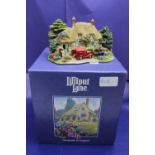 Large boxed Lilliput lane 'Pen pals'