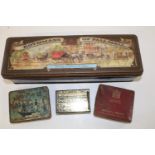 A selection of vintage tins