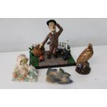 A group of collectables Wade, Beswick etc