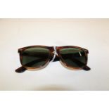 A pair of original Ray Ban tortoise shell Wayfarers II