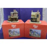 Two Lilliput Lane cottages boxed 'tailors' & 'Apothecary'