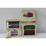 Two boxed Corgi classic die-cast bus models