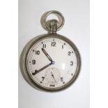 A military pocket watch with a Swiss movement
