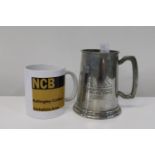 A Kellingley colliery tankard & NCB mug