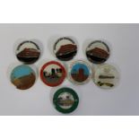A selection of colliery mining badges
