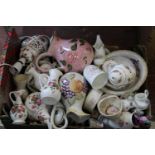 A large selection of assorted ceramics Collection Only