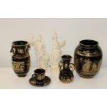 A collection of Grecian related collectables