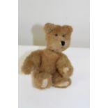 A vintage teddy bear in the form of a scent bottle 13cm tall