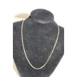 A 9ct gold curb necklace 3.4 grams